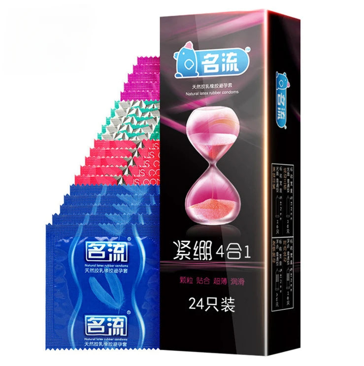 Ultrathin Condoms Sex Toys for Men Natural Latex Dotted Penis Sleeves Condom Lubrication Safer Contraception Sex Supplies Shop - Seprincess