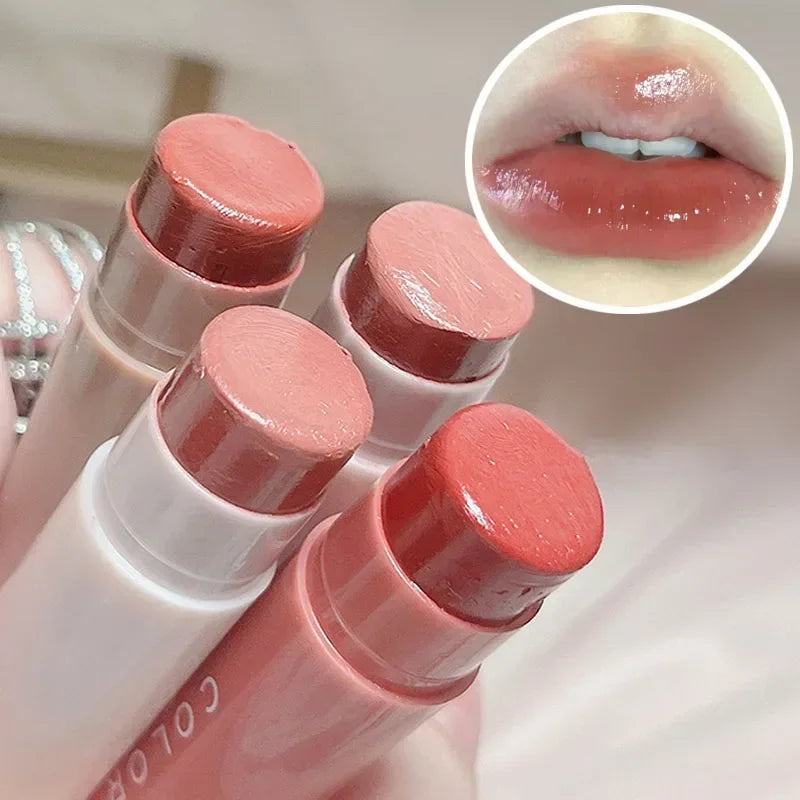 Rose Tea Lip Balm Lipstick Moisturizing Anti-dry Lip Care Cosmetics Anti-cracking Lipstick Colored Hydrating Lip Tinted Makeup - Seprincess