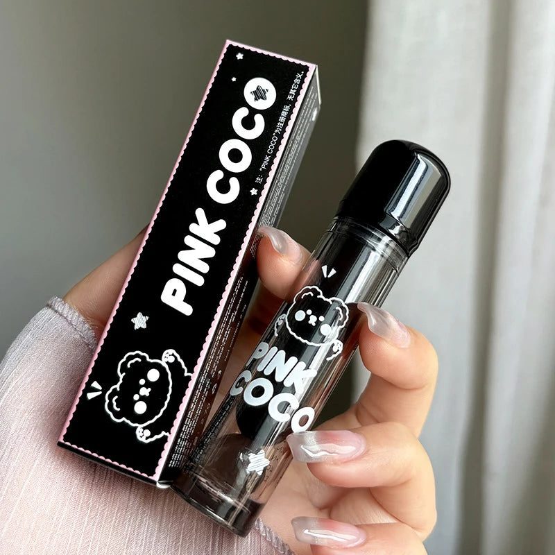 PINK COCO Mirror Water Lip Gloss Lip Glaze Moisturizing Liquid Lipstick Clear Tint Makeup Korean Lip Balm Women Cosmetics - Seprincess