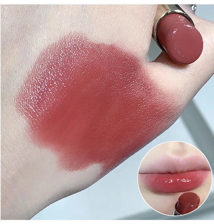 Silky Glossy Lipstick Gege Bear Pump Lips Moisture Water Bomb Comfortable Ultra Sheen Non-Stick Cup Lip Balm - Seprincess