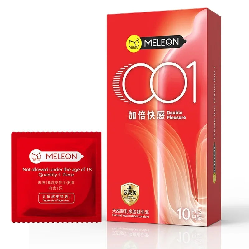 OLO 0.01 Ultra Thin Condoms For Men Long Sex Ejaculation Delay Ice Hot Feeling Latex Condom Penis Sleeve Sex Toys For Adults 18