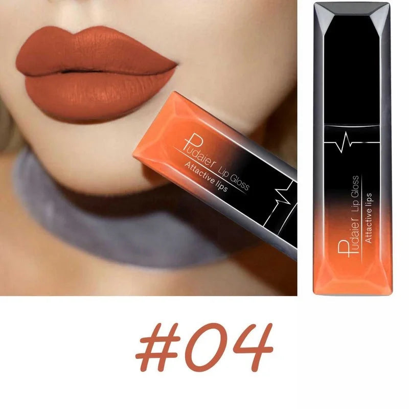 Best Lip Makeup 17 Color Sexy Matte Long Lasting Lipgloss Liquid Lipstick Lip Cream - Seprincess