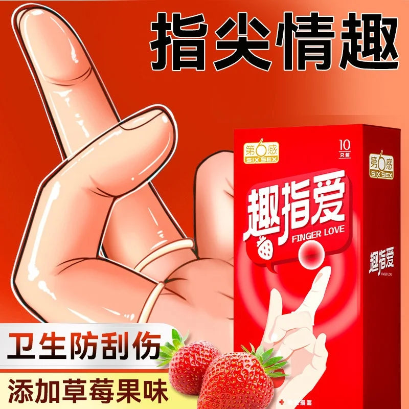 All Fruit Flavor Condom Strawberry Penis Sleeves Adult Oral Sex Sleeves Contraceotion Safety Condoms Sex Toy Shop For Men 18+ - Seprincess