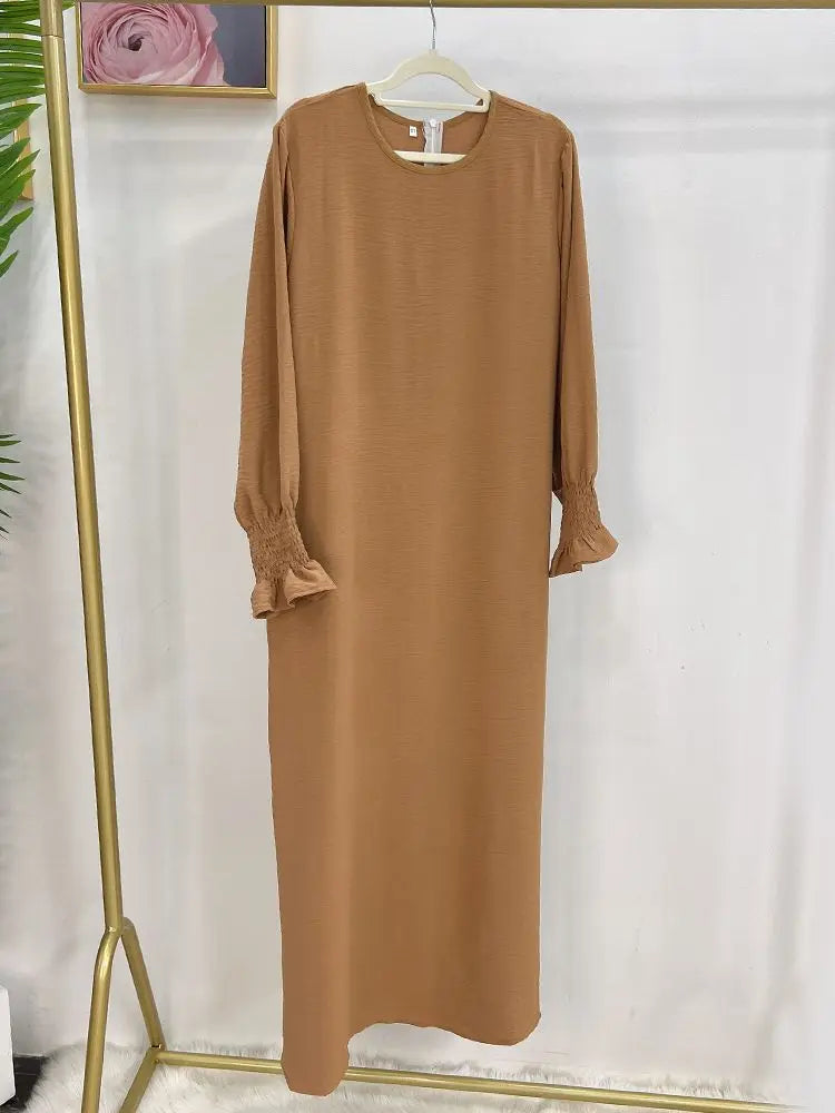 Ramadan Abaya Dubai Kaftan Muslim Long Dress Turkey Abayas For Prayer Islamic Clothing Women Robe Longue Femme Musulmane - Seprincess