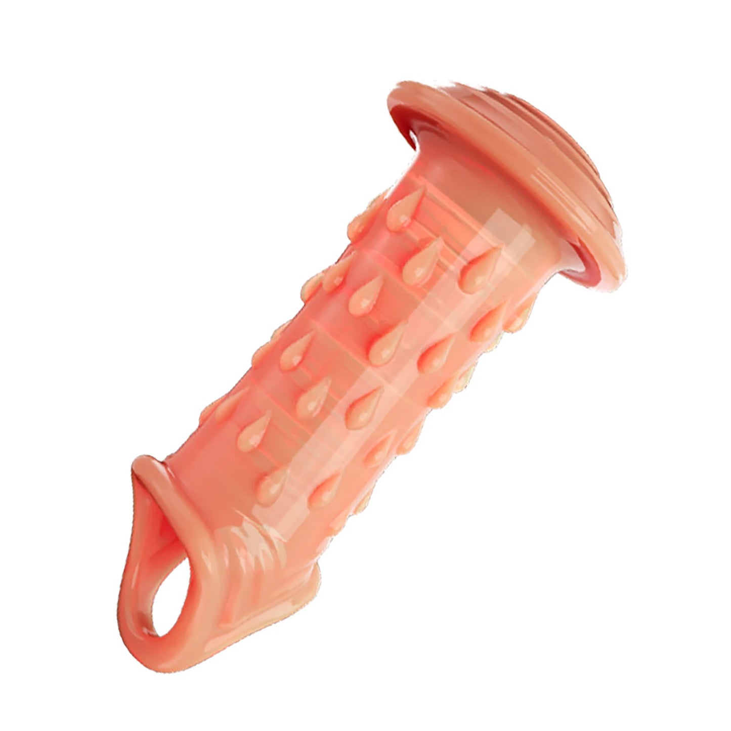 Penis Enlarge Sex Toys Reusable Condom Nonperishable Transparency For Men Delay Ejaculation Vaginal Stimulated Cock Penis Sleeve - Seprincess