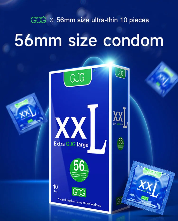 30pcs Ultra Thin Condoms for Men Sex Ejaculation  Natural Latex Rubber 56mm Penis Sleeve Vaginal Massage Sex Toys for Adults 18 - Seprincess