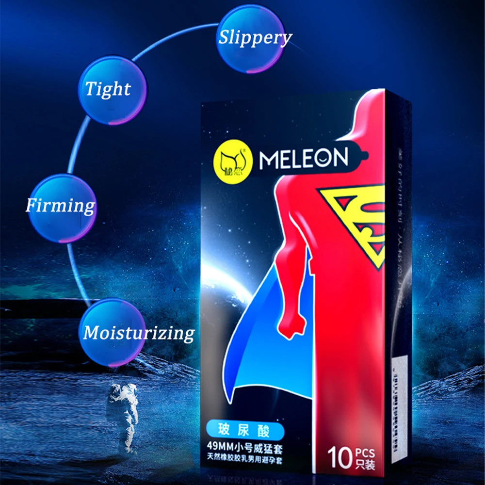 Ultra-thin Condom Sex Toys 45/49mm Tight Natural Latex Thin Extra Lube Condom Penis Sleeve Adult Safe Sex Products for Man - Seprincess