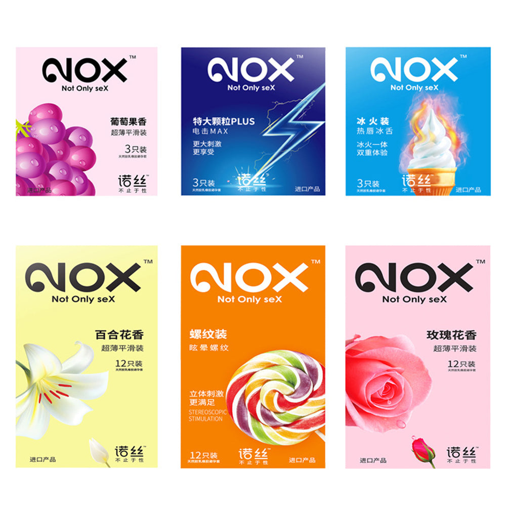 24/36PCS Condoms in Bulk Super Lubrication G-spot Large Particles Random Package Adults Contraception Sex Toys for Male Condoms - Seprincess