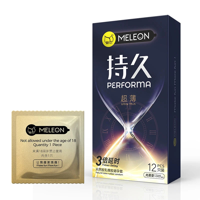 Durable Condom Natural Latex Rubber Ice and Fire Pellet Safety Condom Penis Sleeves Adult Erotic Birth Control Safer Sex Product - Seprincess