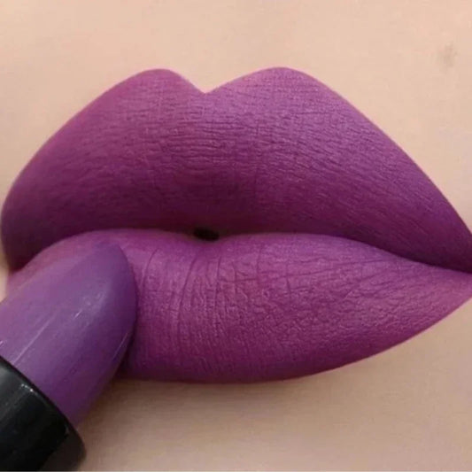 Waterproof Velvet Matte Lipstick Lasting Black White Purple Pigment Lipstick Christmas Halloween Vampire Red Party Lip Cosmetics - Seprincess