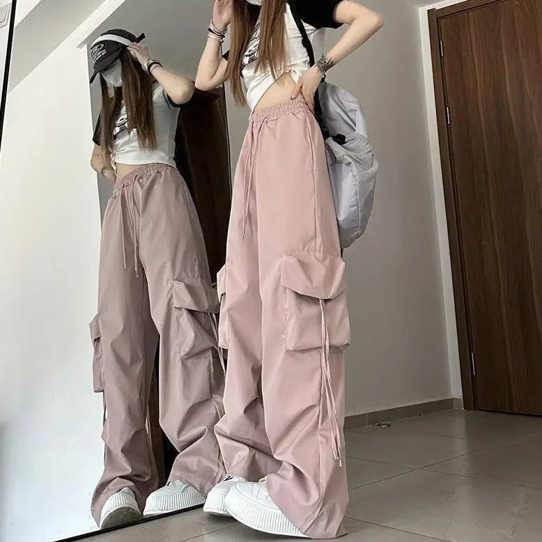 Spring and Autumn Set Women's 2024 Korean Loose Fashion Top Casual Work Pants Age Reducing Three Piece Set - Seprincess