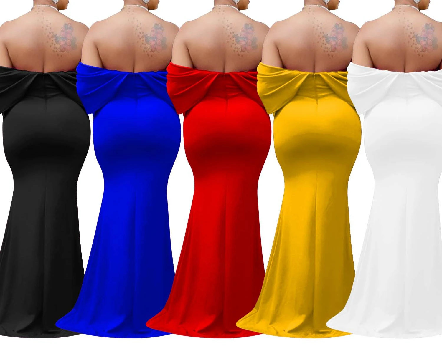 Women V-neck Off The Shoulder Elegant Party Dresses Woman Sleeveless Bodycon Maxi Dress Evening Vestidos Sexy Long Dresses HW198 - Seprincess