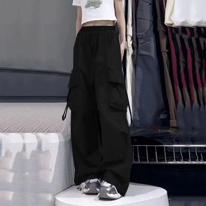 Spring and Autumn Set Women's 2024 Korean Loose Fashion Top Casual Work Pants Age Reducing Three Piece Set - Seprincess