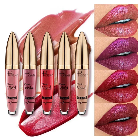 18 Colors Glitter Lip Gloss Waterproof Long Lasting Diamond Matte To Shimmer Metallic Liquid Lipstick Women Lips Makeup Cosmetic - Seprincess