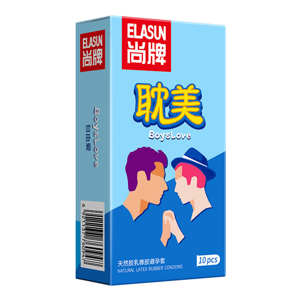 10pcs Anal Sex Condoms Adult For Gays Natural Latex Ultra Thin Smooth Penis Sleeves Condoms Couple Contraception Sex Supplies - Seprincess