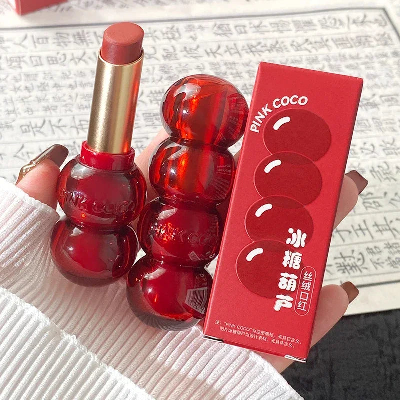 Waterproof Velvet Lipstick Easy To Wear Longstay Lip Stick Lasting Matte Nude Lip Glaze Non-stick Woman Makeup Lip Tint Cosmetic - Seprincess