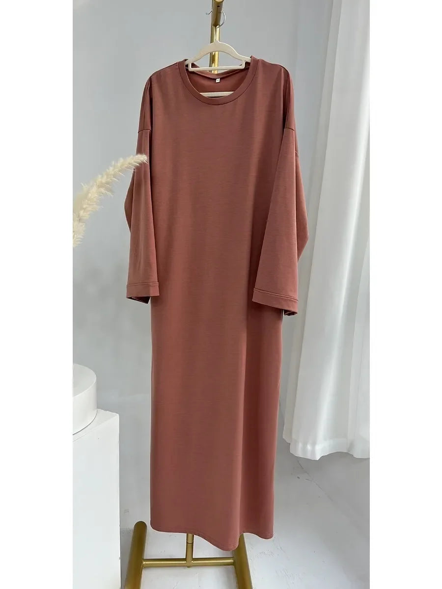 Ramadan Eid Party Dress for Women Muslim Modest Long Dresses Morocco Abayas Vestidos Largos Dubai Arab Robe Islamic Clothing - Seprincess