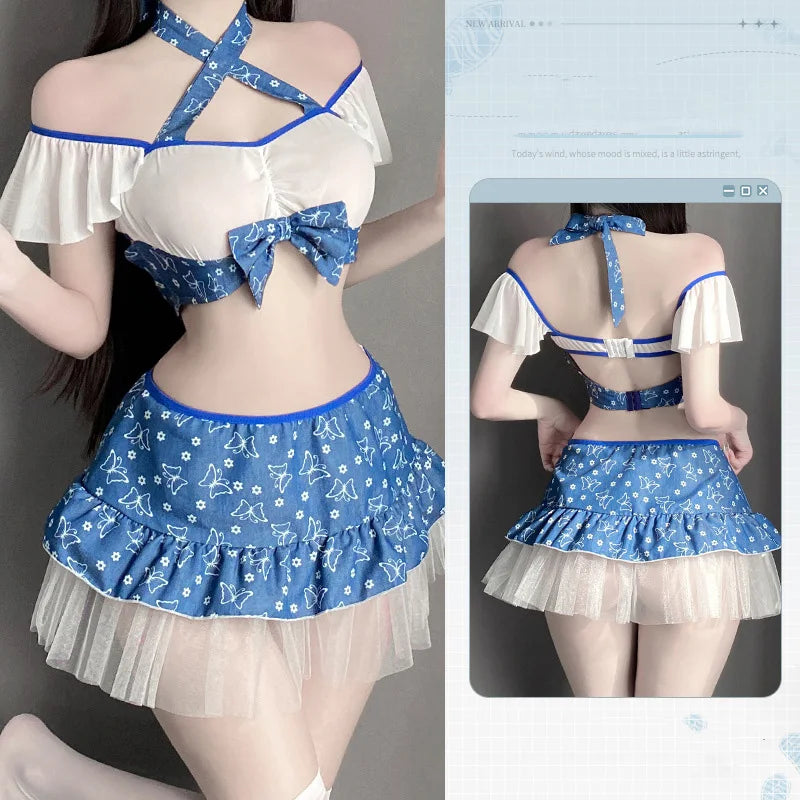 Dress Kawaii Japanese Uniform Skirt dress for ladies 60 years formal dresses woman Woman clothing xxx fetish sexy lingere outfit - Seprincess