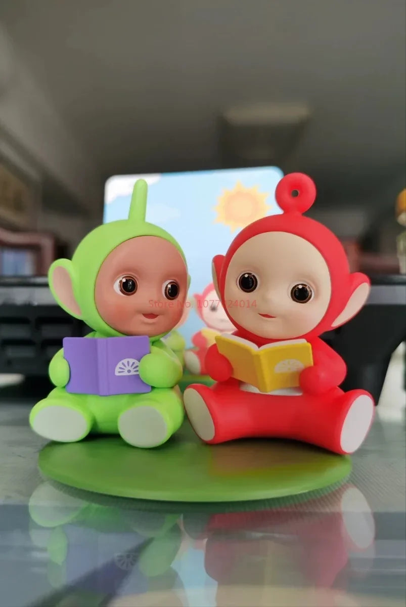 New Teletubbies Companion Series Resin Kit Toy Ornaments Movable Desktop Model Toy Ornament Collect Decor Festival Birthday Gift