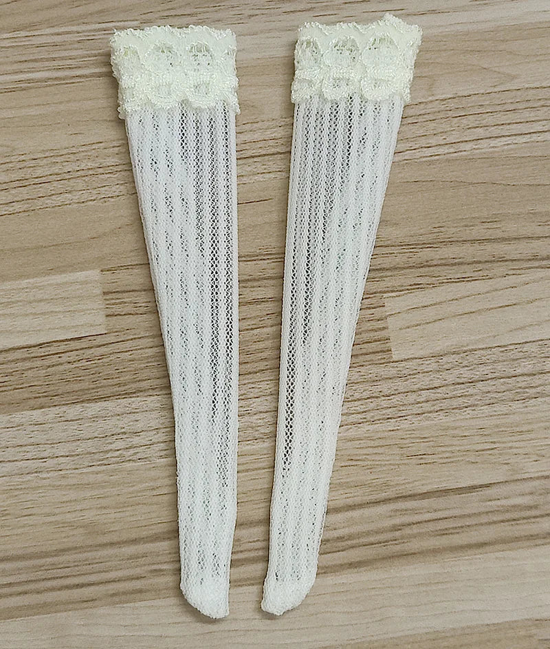 Blyth Dolls Lace Socks Knee Highs Socks Stocking for 1/6 Doll Clothes accessories(fit Azone, Pullip,Barbies, Blyth, 1/6 Doll)