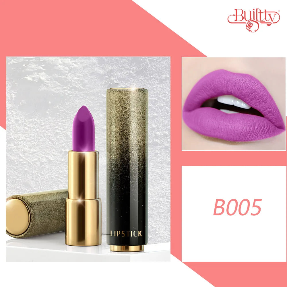 Dropshipping Lipstick Matte Velvet & Glitter Metallic Colors for Glossy Radiant & Full Matte High Pigmented Lipstick Cosmetic