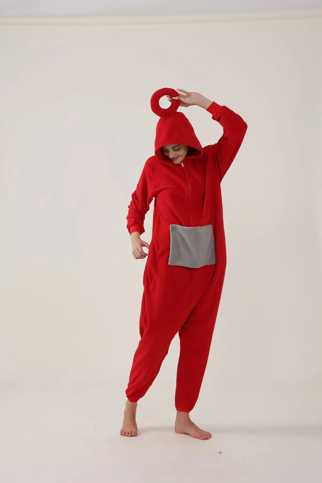 Teletubbies Adult Pajamas Halloween Party Cosplay Costume Kawaii Cartoon Teletubbies Pajamas Cosplay Adult Unisex Party Wear - Seprincess