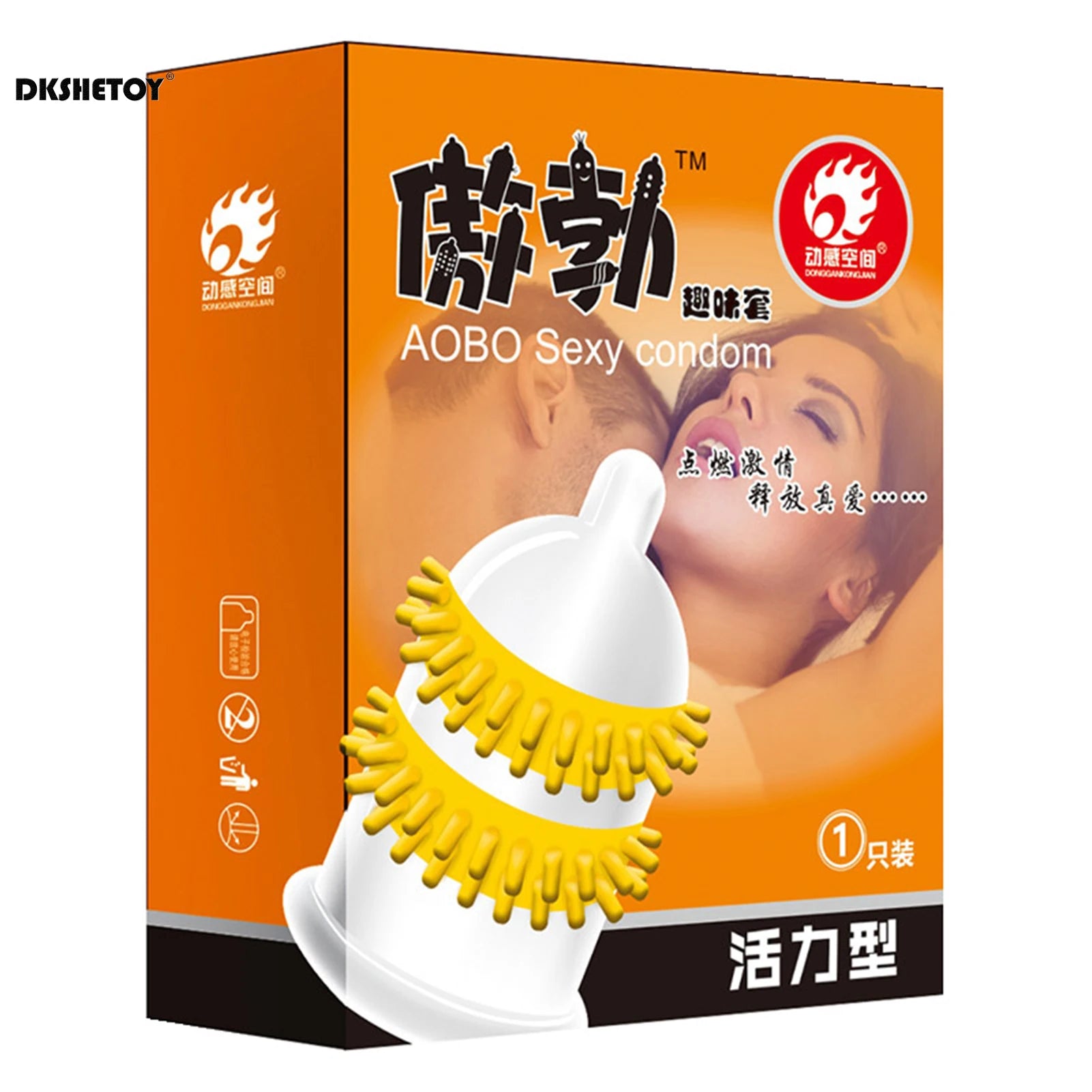 3D Spiked Ribbed Condoms Adults Sex Toys For Men 18+ Vaginal G Spot Stumilation Latex Condom Big Dotted Penis Sleeve Sex Shop - Seprincess