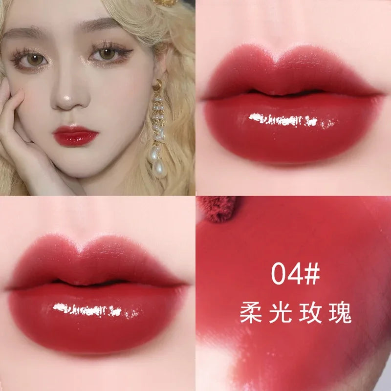 Moisturizing Glitter Lip Gloss Long Lasting Sexy Plumper Pearl Jelly Liquid Lipstick Shiny Mirror Lips Tint Lips Makeup Cosmetic - Seprincess