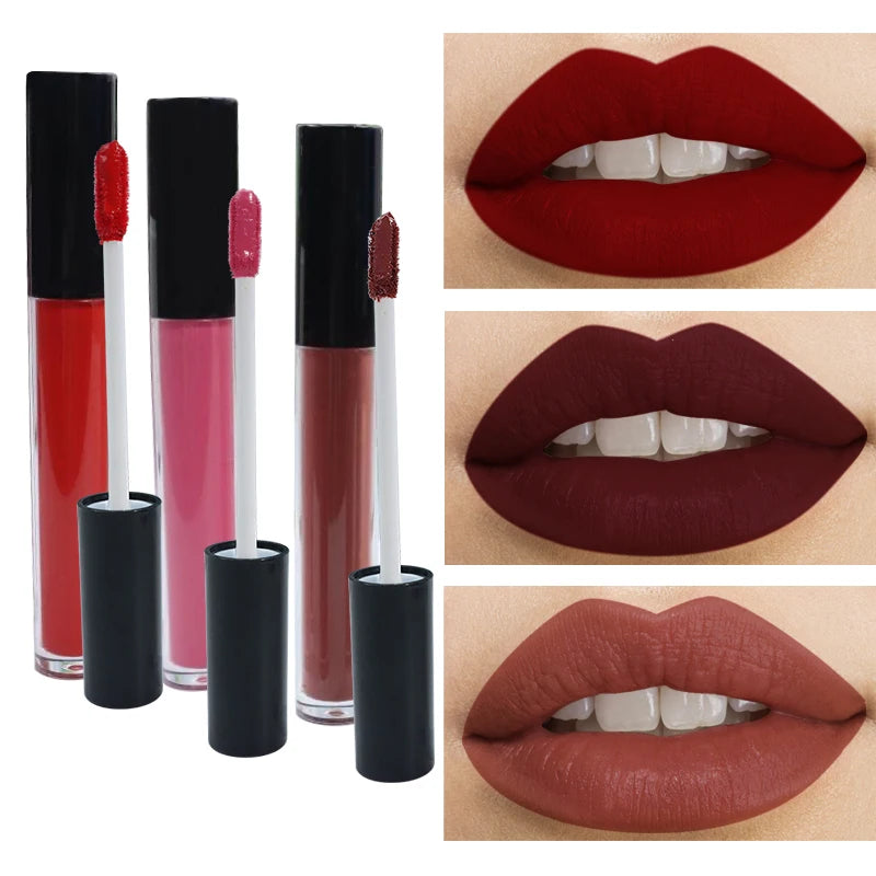 BIVANFE Private Label Cosmetics Long Lasting Matte Lip Stick Vendors Female Beauty Makeup Waterproof Liquid Lipstick - Seprincess