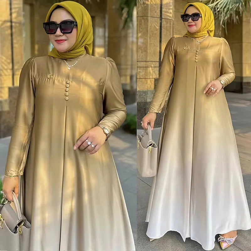 Abayas For Women Boubou Robe Djellaba Femme Dubai Luxury 2024 African Muslim Fashion Dress Caftan Marocain Evening Party Dresses - Seprincess