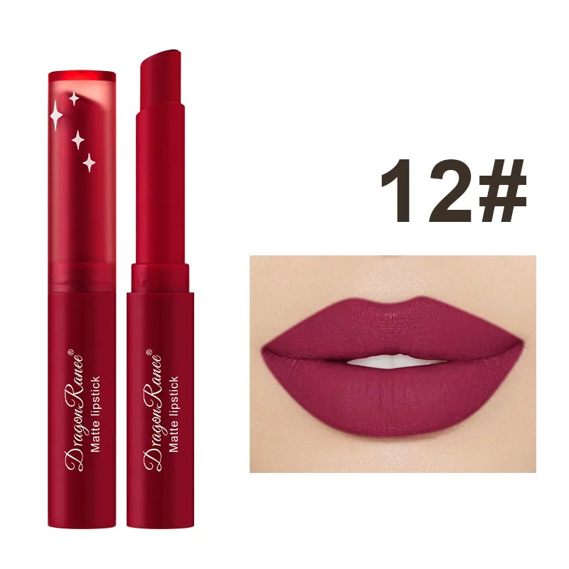 Dragon Ranee Crayon Lipstick Matte Lipstick Pencil Slant Lipstick Nude Soy Lipstick - Seprincess