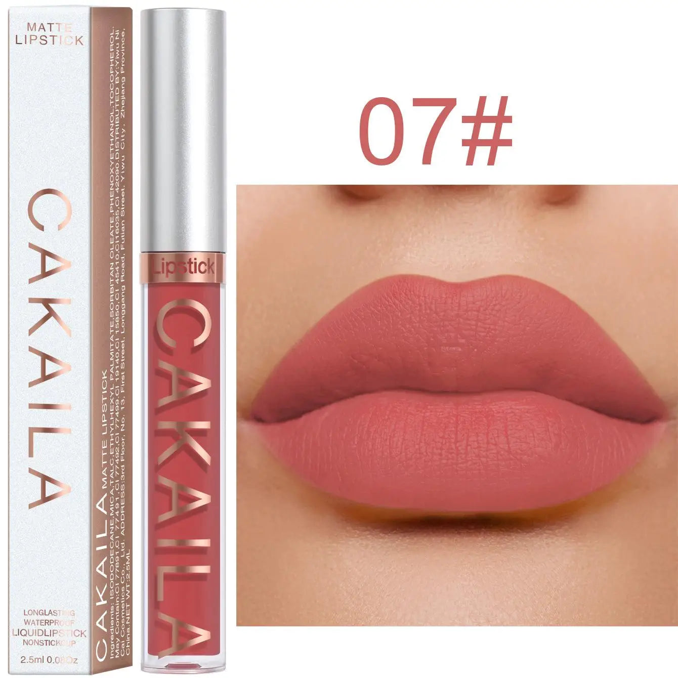 18 colors Matte Velvet Lipstick Sexy Waterproof Liquid Lipsticks Korea Long Lasting Non-marking Red Makeup Cosmetic Nude - Seprincess