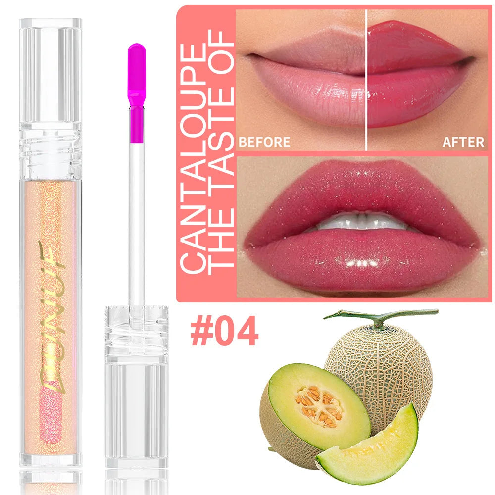 DUNUF Fruit Color-changing Long Lasting Nouritious Lipsticks Lip Gloss Make up Spring Moisturizing Lip Oil Makeup Free Shiping - Seprincess