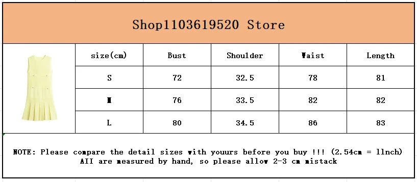 Women Chic Solid With Buttons Pockets Mini Dress Elegant Pleated Sleevlelss Short A-line Dresses 2024 Lady Beach Partywear - Seprincess