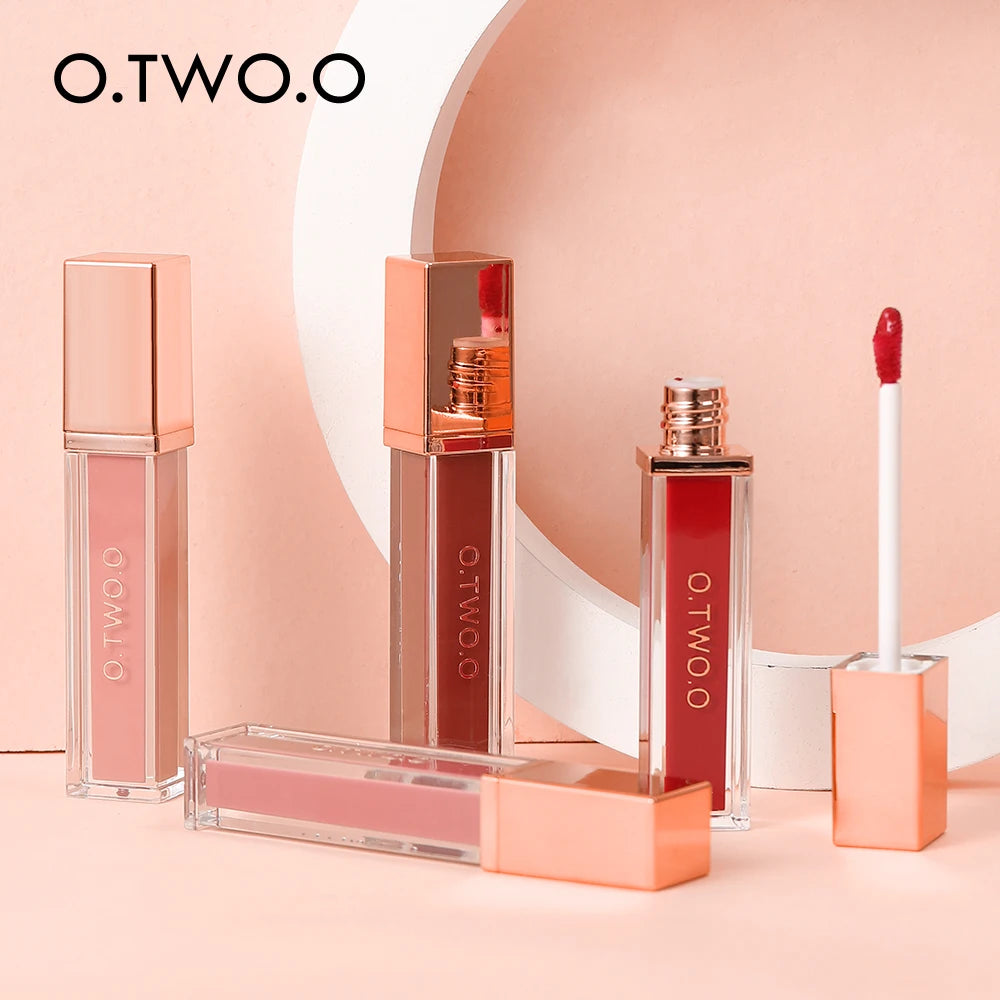 Wholesale O.TWO.O Liquid Lipstick Lip Gloss 12 Colors Waterproof Long-lasting Matte Lip Stain Lip Glaze For Women Cosmetics - Seprincess