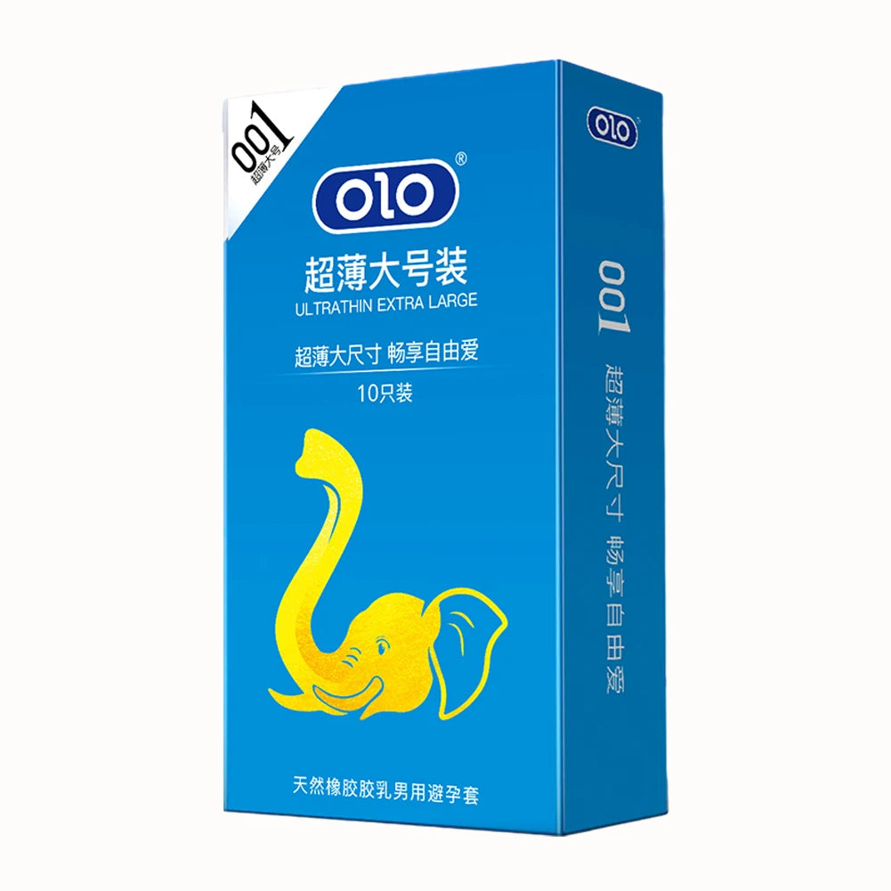 55/56mm Condoms Extra Large More Lubricant Thin Fitter Sex Toys Penis Sleeve for Penis Cock Goods for Adults Intimate Goods - Seprincess