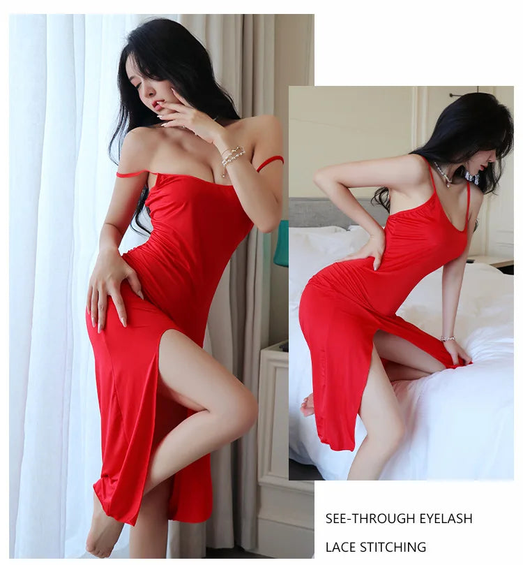 Đầm Bộ đồ liền thân camisole trơn tru với phong cách thanh lịch và bó sát Váy thường ngày của phụ nữ Quần áo phụ nữ váy trang trọng của phụ nữ