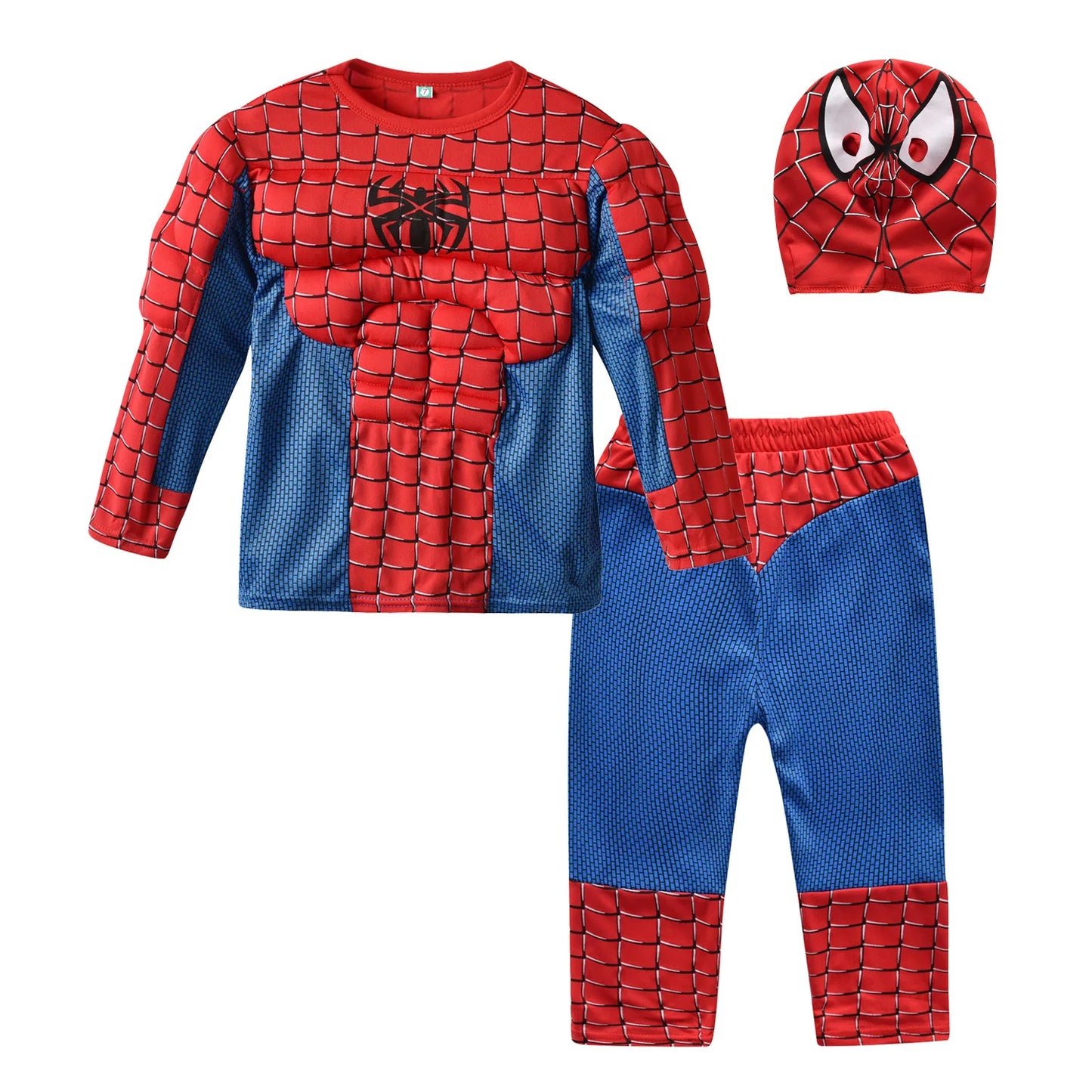 Marvel Hero Hulk Captain America Cosplay Costume Boy Kids Clothes Spiderman Muscle Suit Halloween Carnival Birthday Party - Seprincess