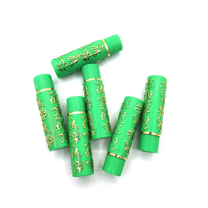 6PCS/Box Lipstick Dark Green Magic Lipgloss Lipstick Long Lasting Waterproof Butterfly Lip Tint Cosmetics Makeup Maquiagem - Seprincess