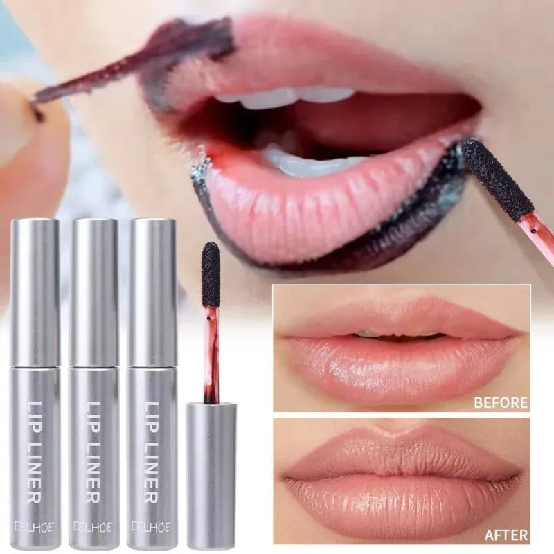 Peel Off Lip Liner Lip Stain Lipgloss Lipstick Tattoo Matte Sexy Red Lip Tint Velvet Not Easy Fade Contour Lips Makeup Cosmetics - Seprincess