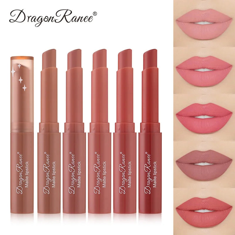 Matte Nude Lipstick 24 Hours Long Lasting Water Resistant Lip Gloss Natural Moisturizing And Sexy Korean Cosmetics For Female - Seprincess