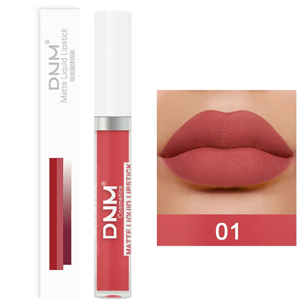 18 Colors Matte Velvet Lip Glaze Waterproof Long-Lasting Not Easy To Fade Lip Gloss Lipstick Waterproof Makeup Cosmetic Tool - Seprincess