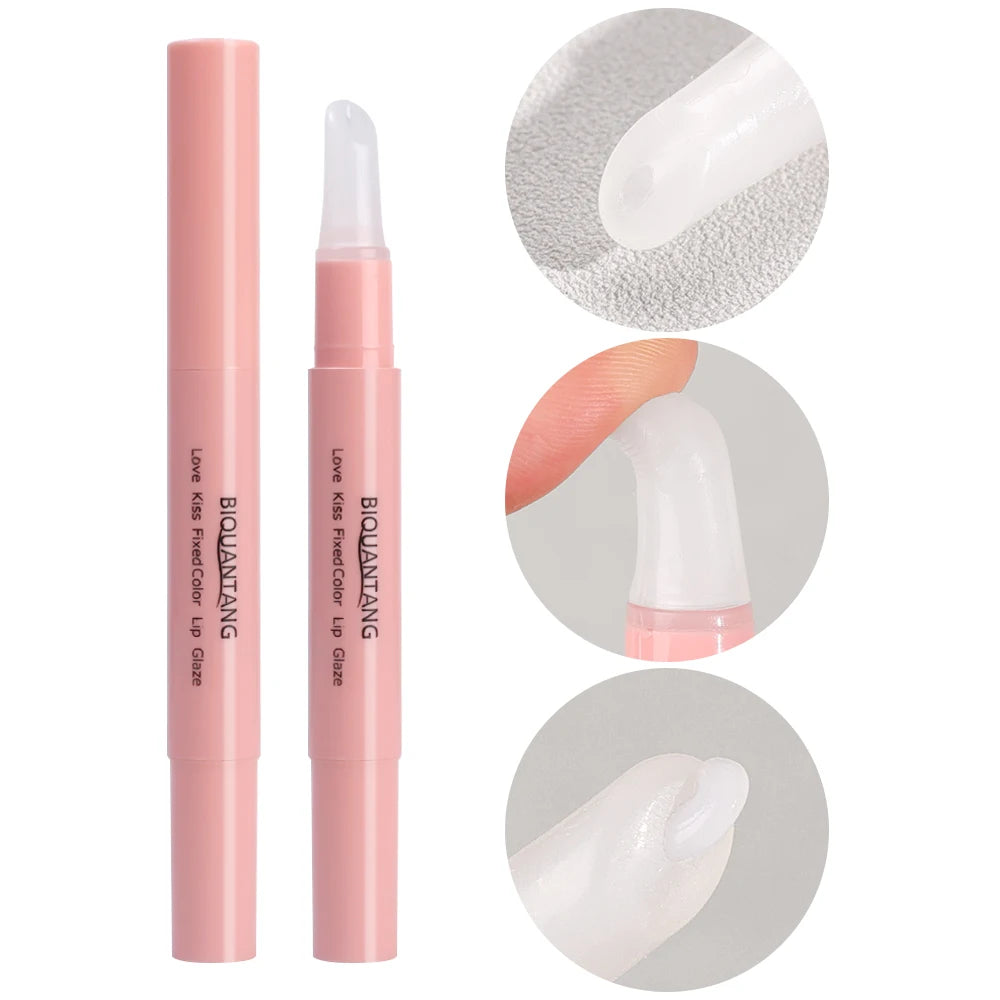 Waterproof Lipstick Fixed Color Lip Glaze Raincoat Long Lasting Translucent Lipstick Fixative Gel Lips Color Fixing Cosmetics - Seprincess