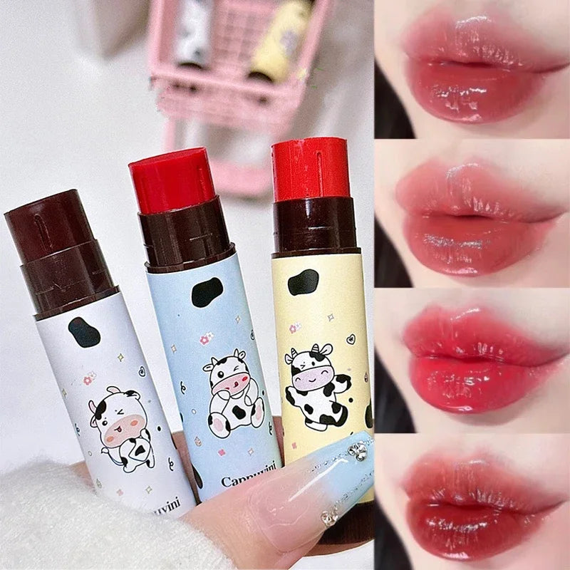 Moisturizing Colored Lip Balm Jelly Nude Rose Black Tea Mirror Lipstick Non Sticky Cup Watery Lip Tint Lips Care Makeup Cosmetic - Seprincess