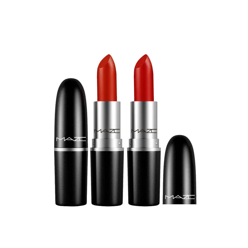 Bullet nose mouth red fog face matt moisturizing retro red mouth red makeup lipstick not easy to fade while holding makeup - Seprincess