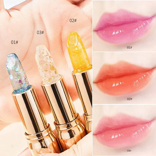 3 Colors Magical Lipstick That Changes Color with Temperature and Keeps Lips Hydrated and Luscious Lip Beauty Makeup - Seprincess