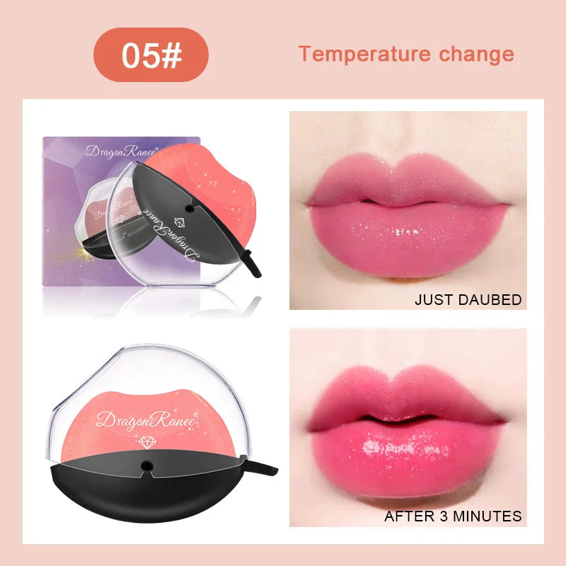 New Squeeze Into Lazy Lipstick Lip-shaped Lipstick Moisturizing Matte Lip Makeup Tint Waterproof Nonstick Cup Lipgloss Korean