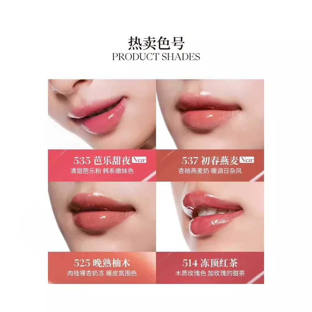 JOOCYEE GLAZED ROUGE Toffee powder mist lipstick whitening water light film-forming lipstick - Seprincess