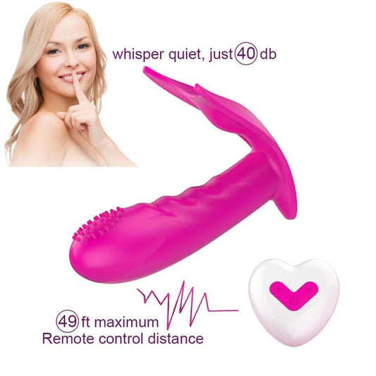 Wearable Dildo Vibrator Wireless Remote Control Stimulate G Spot Clit Masturbator Vagina Massager Adult Sex Toys For Women