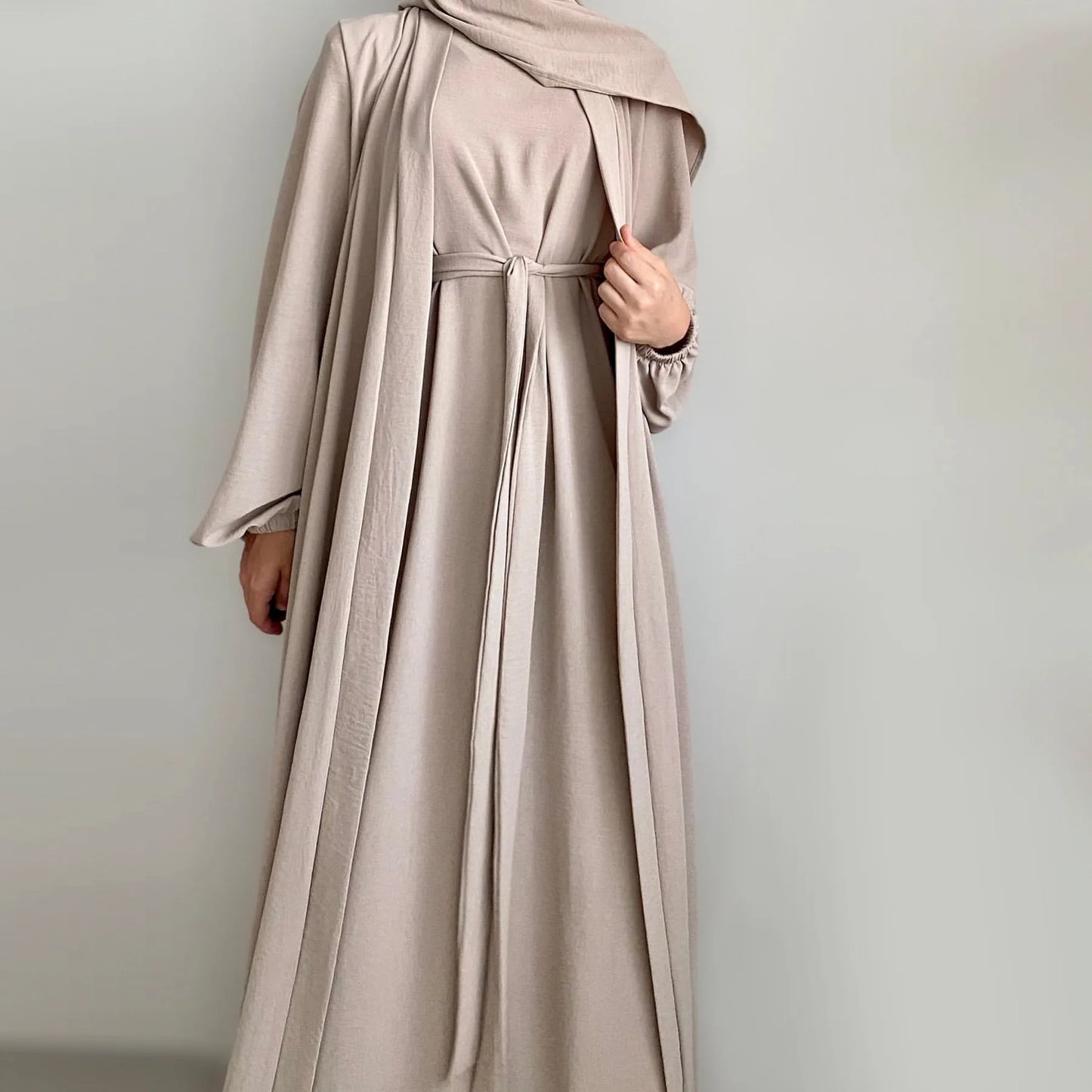 2024 New Muslim Sets for Women Ramadan Prayer Dress Modest Dresses Eid Dubai Abaya Female Islam Clothing Elegant Party Clothes - Seprincess